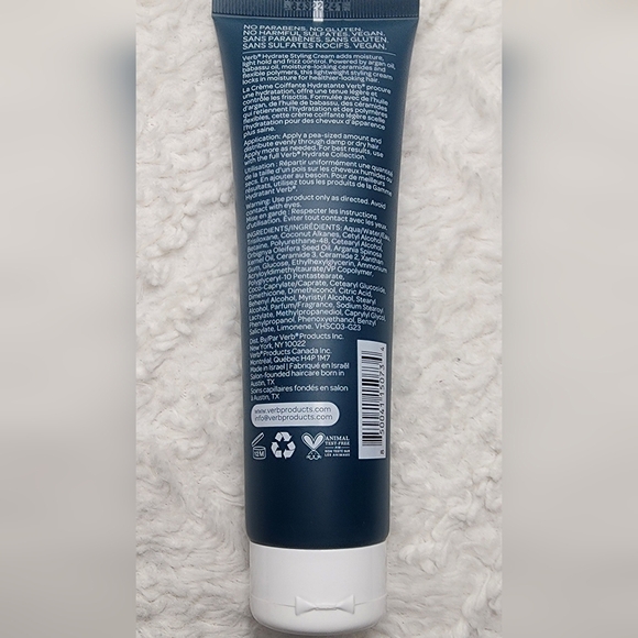NEW VERB Hydrate Styling Cream for Dry Hair. Light Hold / Defrizz. - Picture 2 of 7